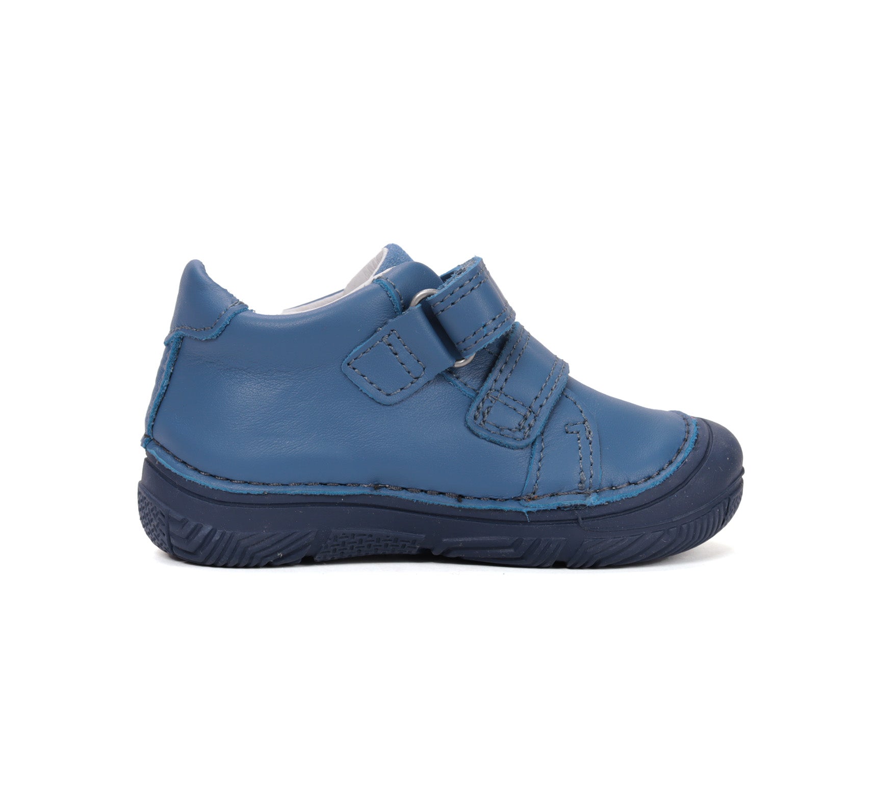 D.D.Step pantofi baieti piele 20-25 Royal Blue cu OZN