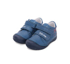 D.D.Step pantofi baieti piele 20-25 Royal Blue cu OZN