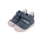 D.D.Step pantofi baieti piele 20-25 Royal blue simplu