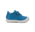 D.D.Step pantofi baieti piele 20-25 Turquoise cu raton