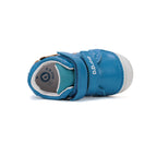 D.D.Step pantofi baieti piele 20-25 Turquoise cu raton