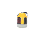 D.D.Step pantofi baieti piele 25-30 Royal blue fotbal