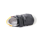 D.D.Step pantofi baieti piele 25-30 Royal blue fotbal