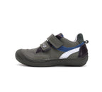 D.D.Step pantofi baieti Ponte20 supinati 24-29 Khaki cu dungi