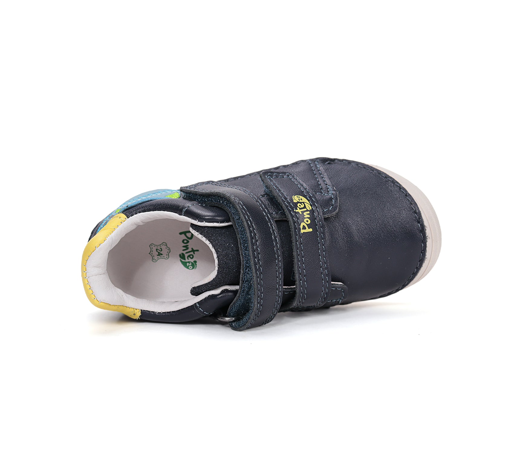 D.D.Step pantofi baieti Ponte20 supinati 24-29 Royal Blue cu planeta