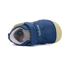 D.D.Step pantofi baieti Primii Pasi 18-24 Bermuda Blue cu leu