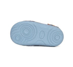 D.D.Step pantofi baieti Primii pasi 18-24 Sky Blue cu dino