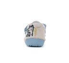 D.D.Step pantofi baieti Primii Pasi 18-24 White cu crocodil