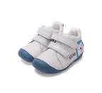 D.D.Step pantofi baieti Primii pasi 19-24 Dove Grey cu ursulet