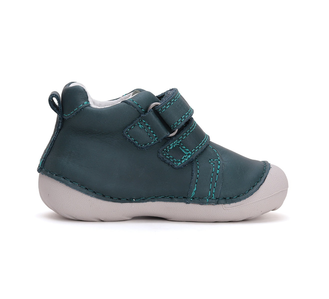 D.D.Step pantofi baieti Primii Pasi 19-24 Royal Blue cu leu