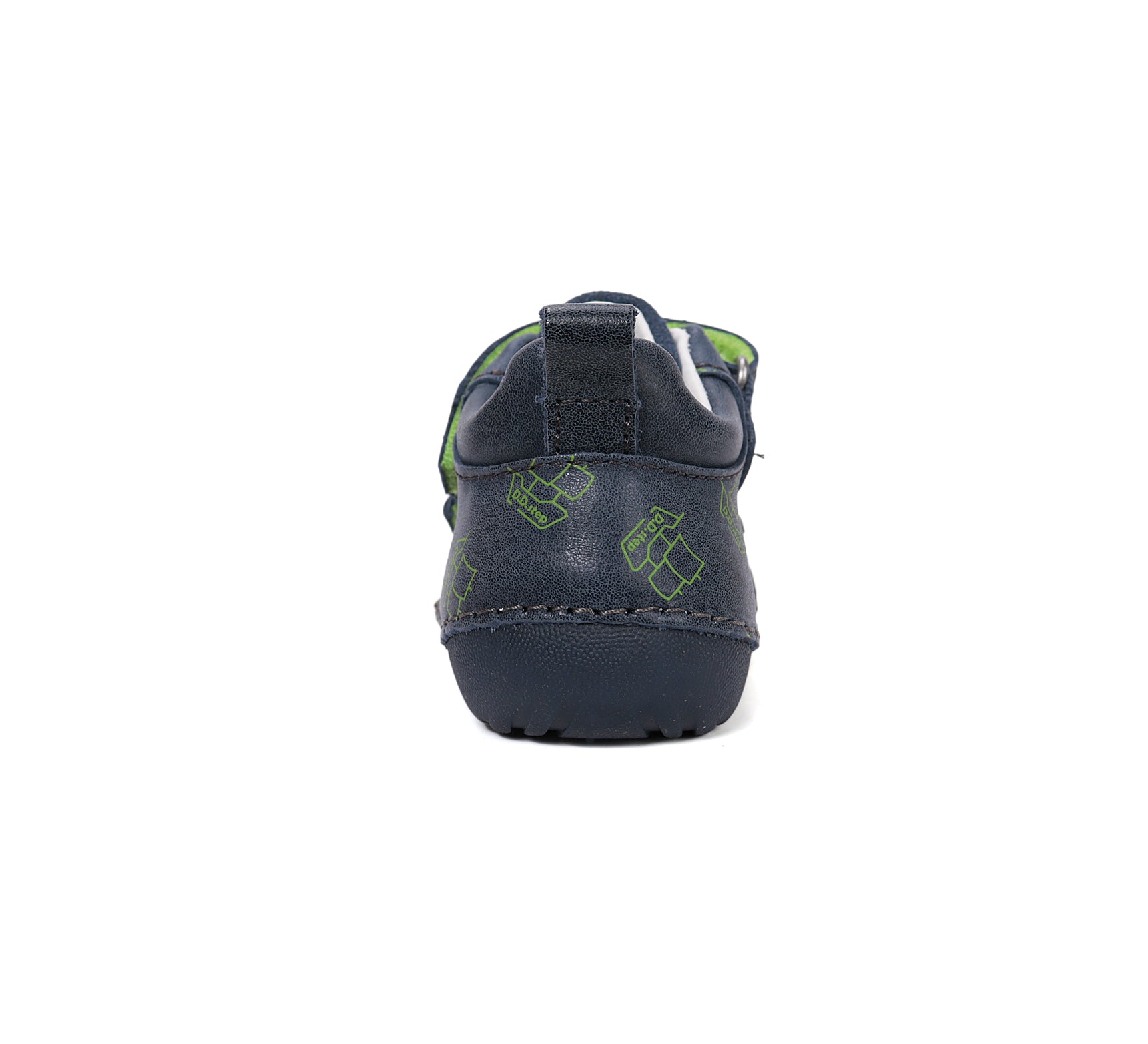 D.D.Step pantofi baieti Primii pasi 19-24 Royal Blue cu vapoare