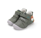 D.D.Step pantofi baieti Primii Pasi 20-24 Khaki cu girafa