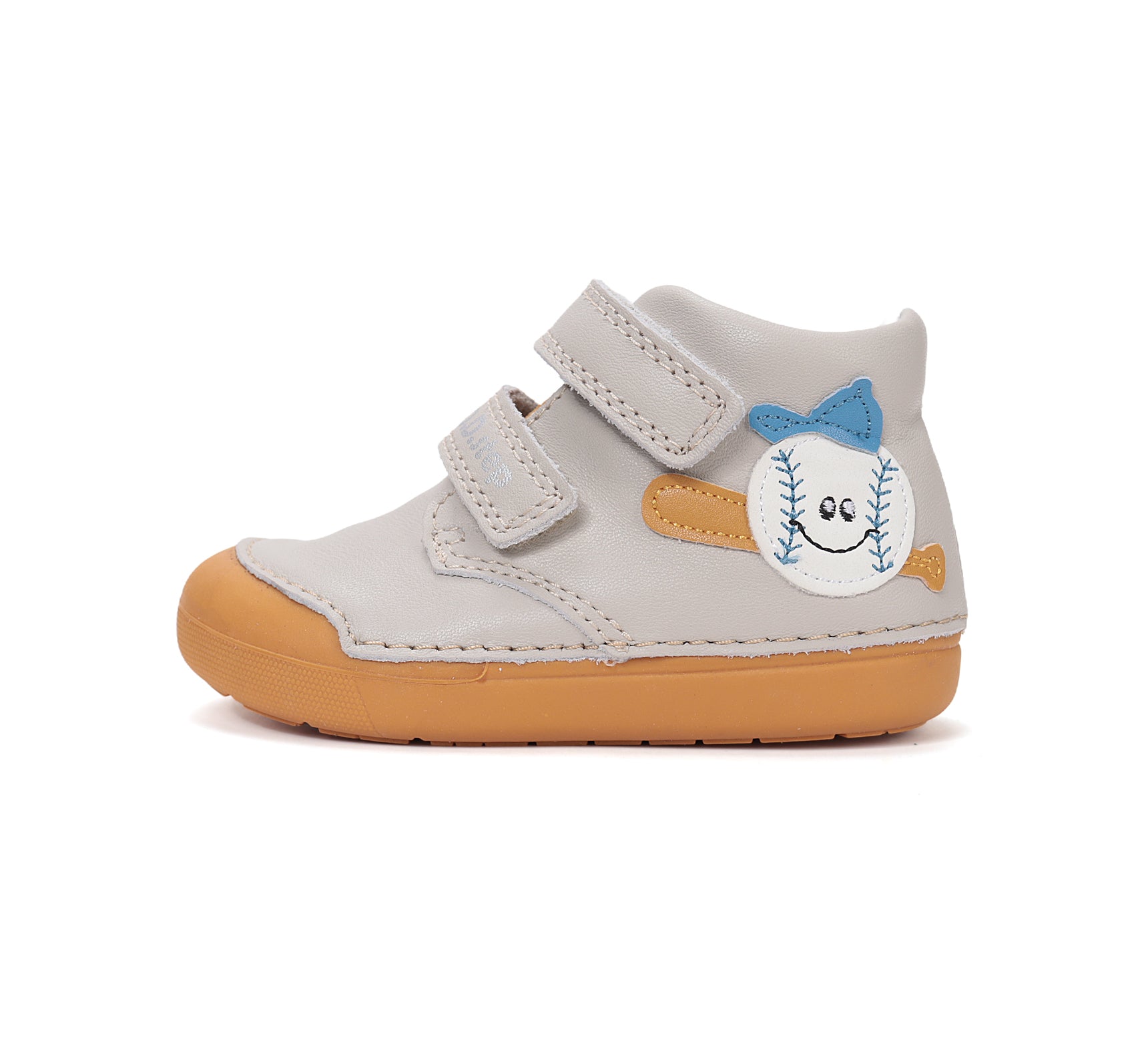 D.D.Step pantofi baieti Primii pasi 20-25 Cream baseball