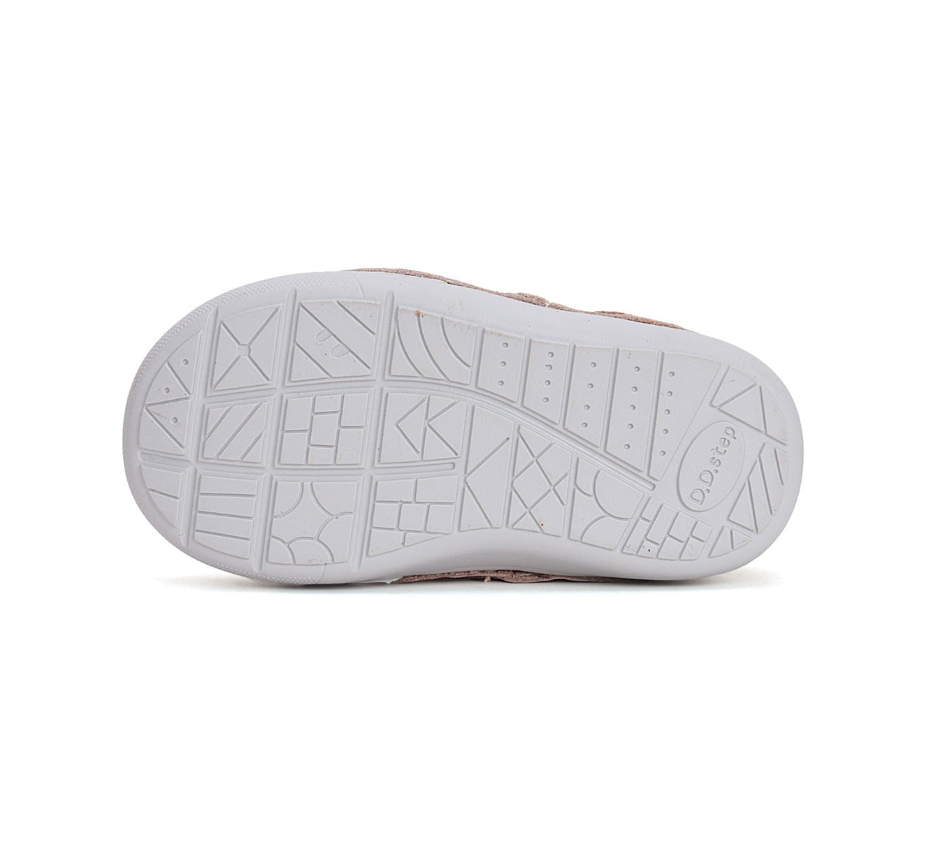 D.D.Step pantofi baieti Primii Pasi 20-25 Cream cu ursulet