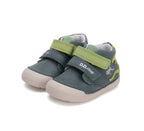 D.D.Step pantofi baieti Primii Pasi 20-25 Emerald cu sarpe