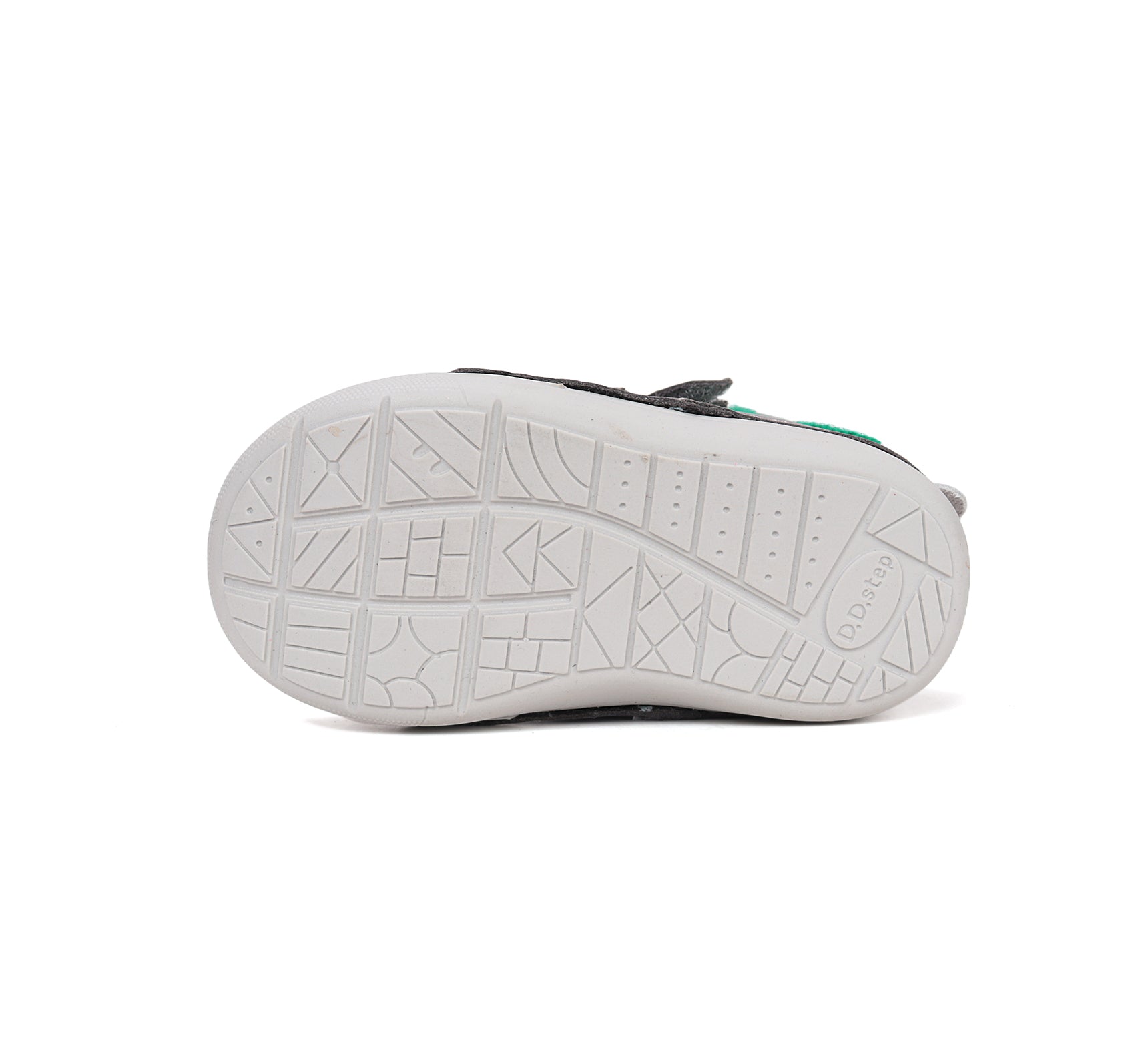D.D.Step pantofi baieti Primii pasi 20-25 Marina Grey cu elefant