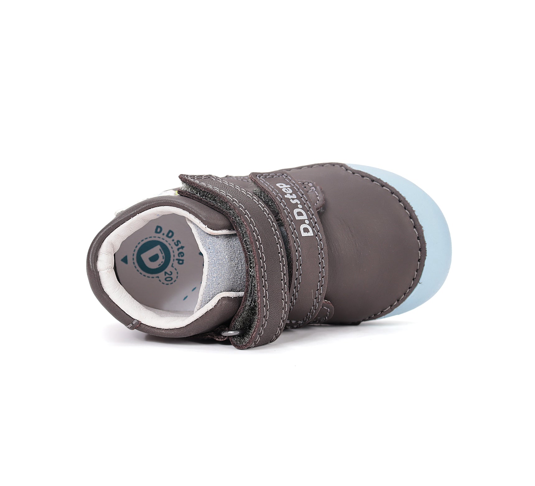 D.D.Step pantofi baieti Primii pasi 20-25 Marine Grey baseball