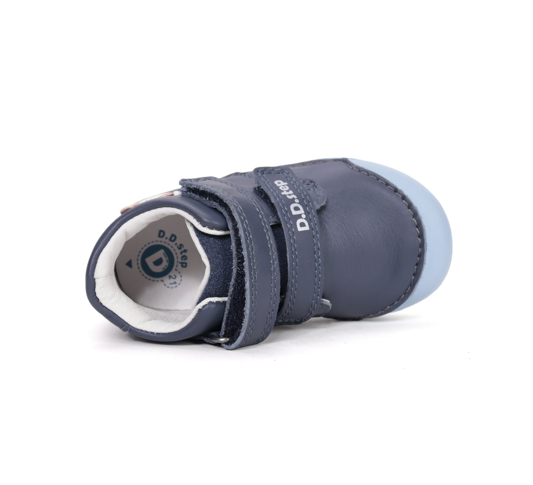 D.D.Step pantofi baieti Primii pasi 20-25 Royal Blue baseball