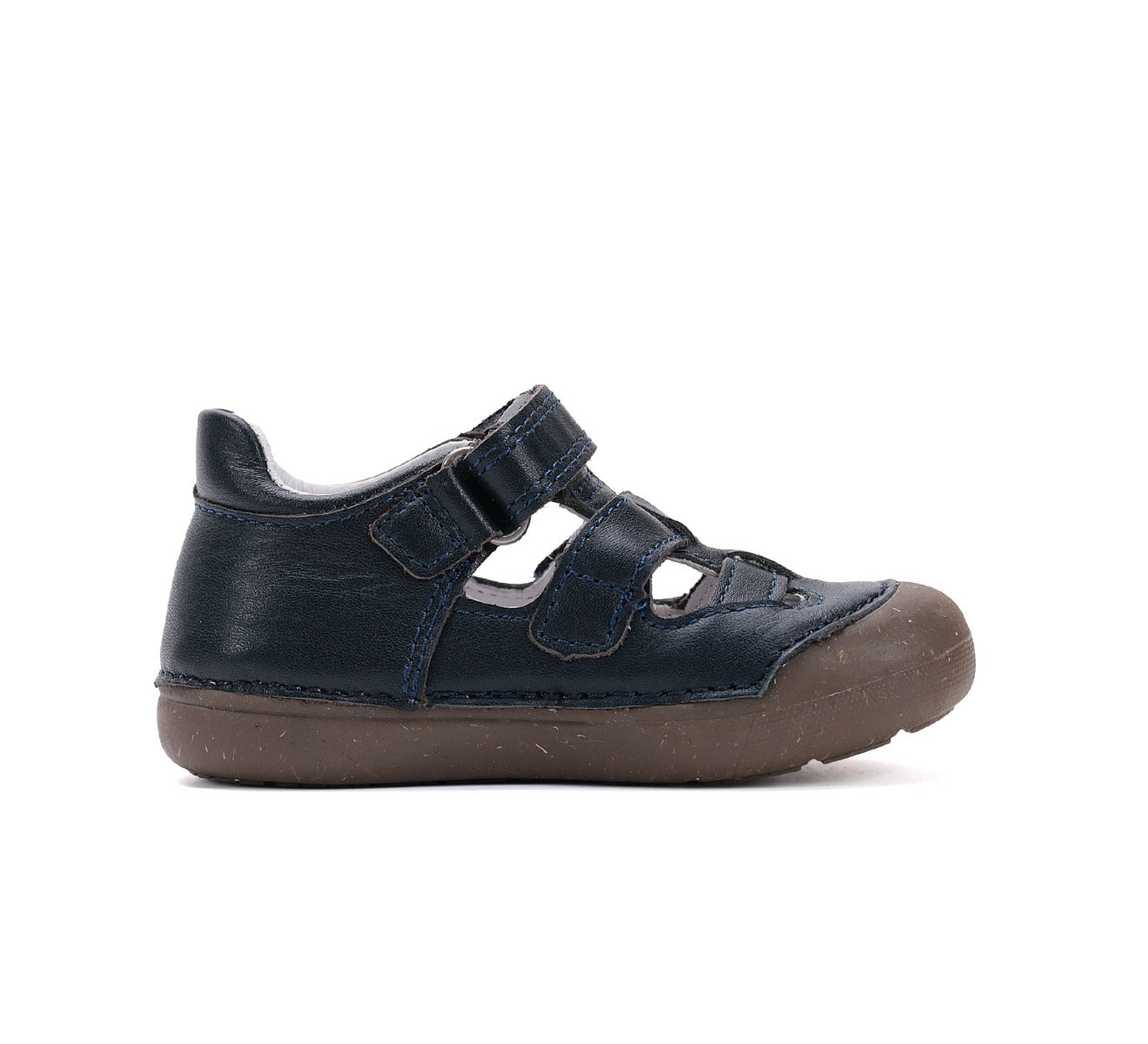 D.D.Step pantofi baieti Primii pasi decupati 20-25 Royal Blue