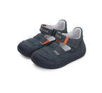 D.D.Step pantofi baieti Primii pasi decupati 20-25 Royal Blue