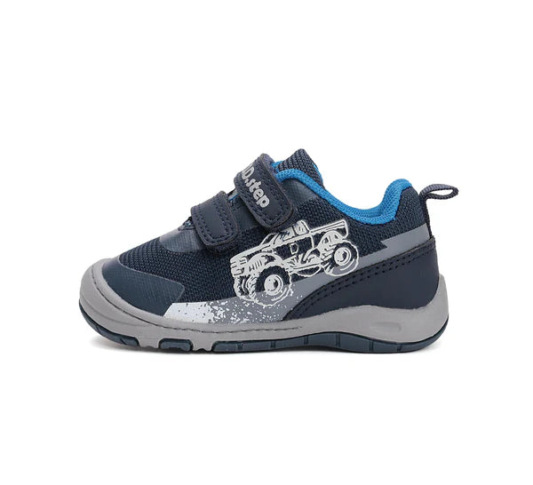 D.D.Step pantofi baieti sport 26-31 Royal Blue cu masina