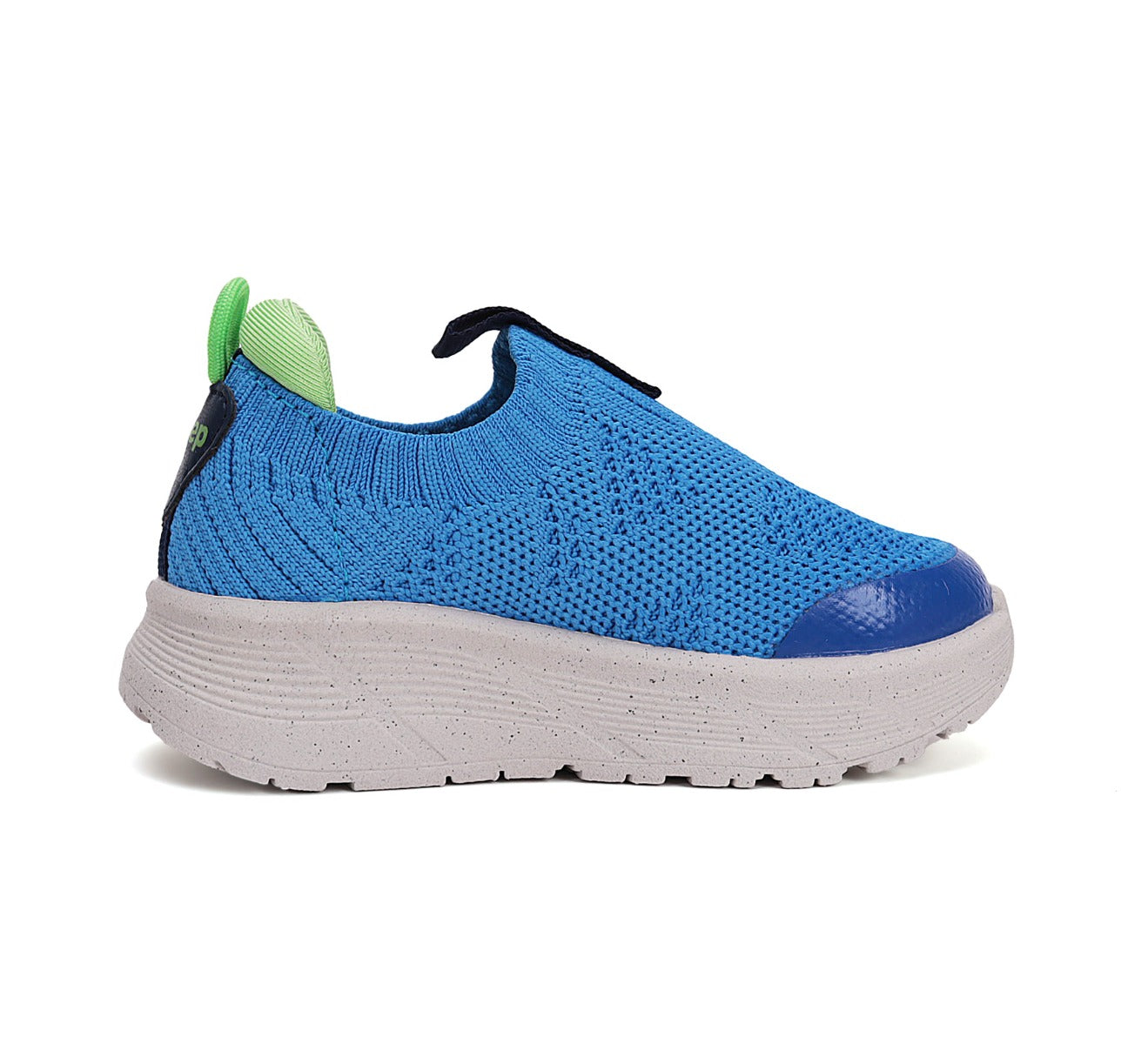 D.D.Step pantofi baieti sport 22-27 Calypso Sky cu verde neon