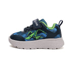 D.D.Step pantofi baieti sport 22-27 Royal Blue cu schelet dino