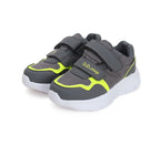 D.D.Step pantofi baieti sport 30-35, Grey cu neon