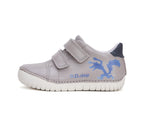 D.D.Step pantofi baieti Sun Reactive 25-30 Grey cu lup