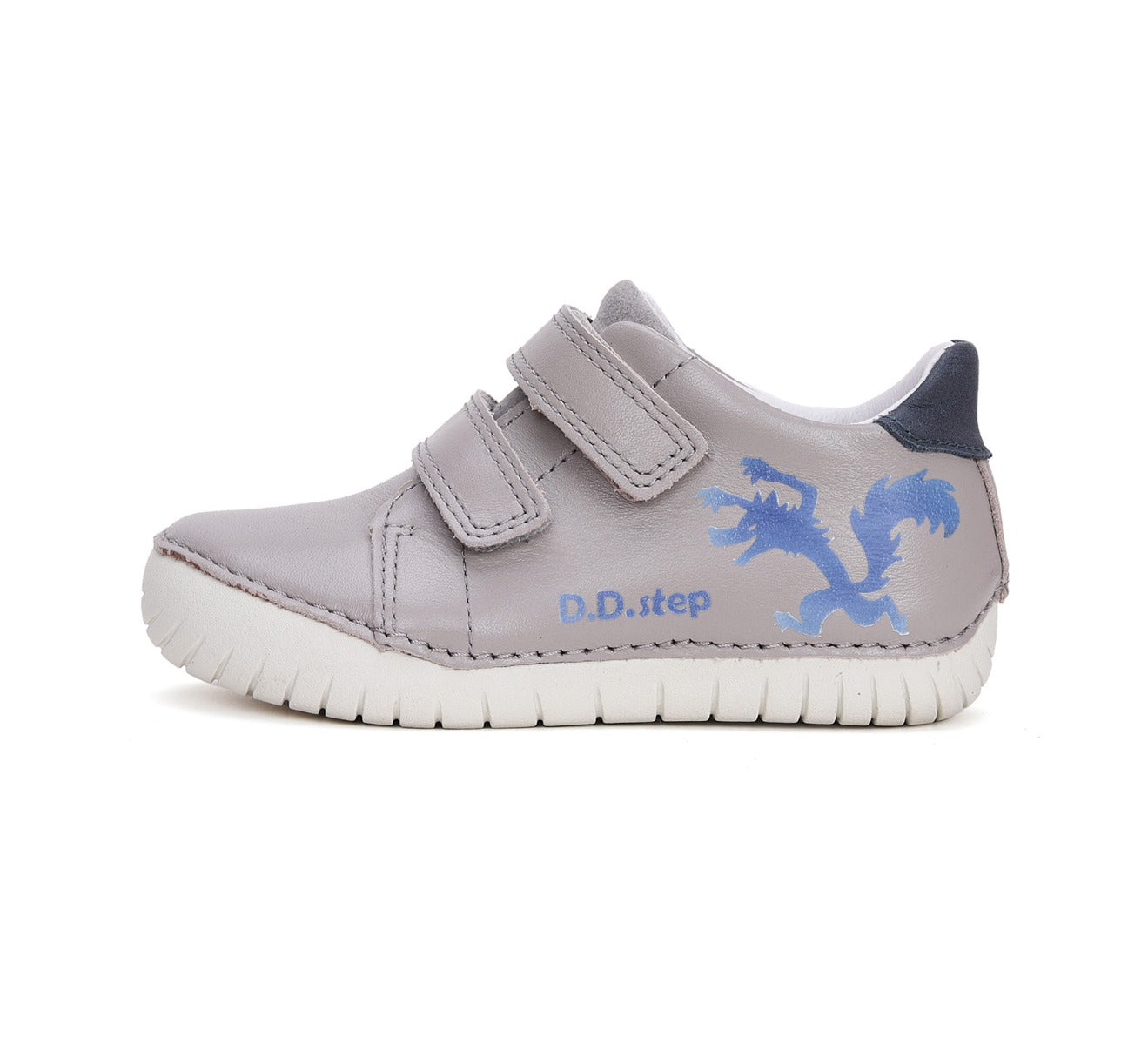 D.D.Step pantofi baieti Sun Reactive 25-30 Grey cu lup