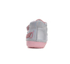 D.D.Step pantofi fete Primii pasi 20-25 Silver cu catelus