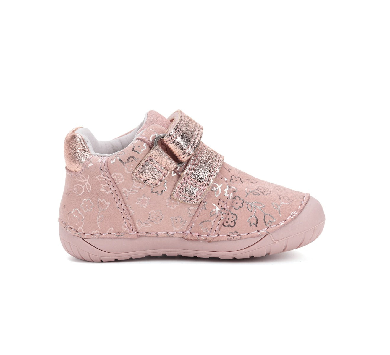  Baby Pink cu floricele