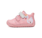 D.D.Step pantofi fete Barefoot 20-25 Baby Pink cu lebada