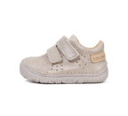 D.D.Step pantofi fete Barefoot 20-25 Cream simplu