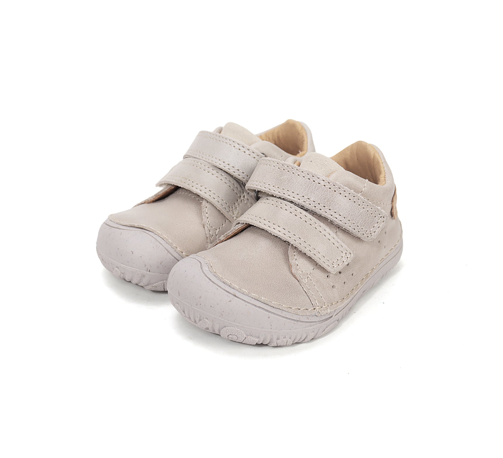 D.D.Step pantofi fete Barefoot 20-25 Cream simplu