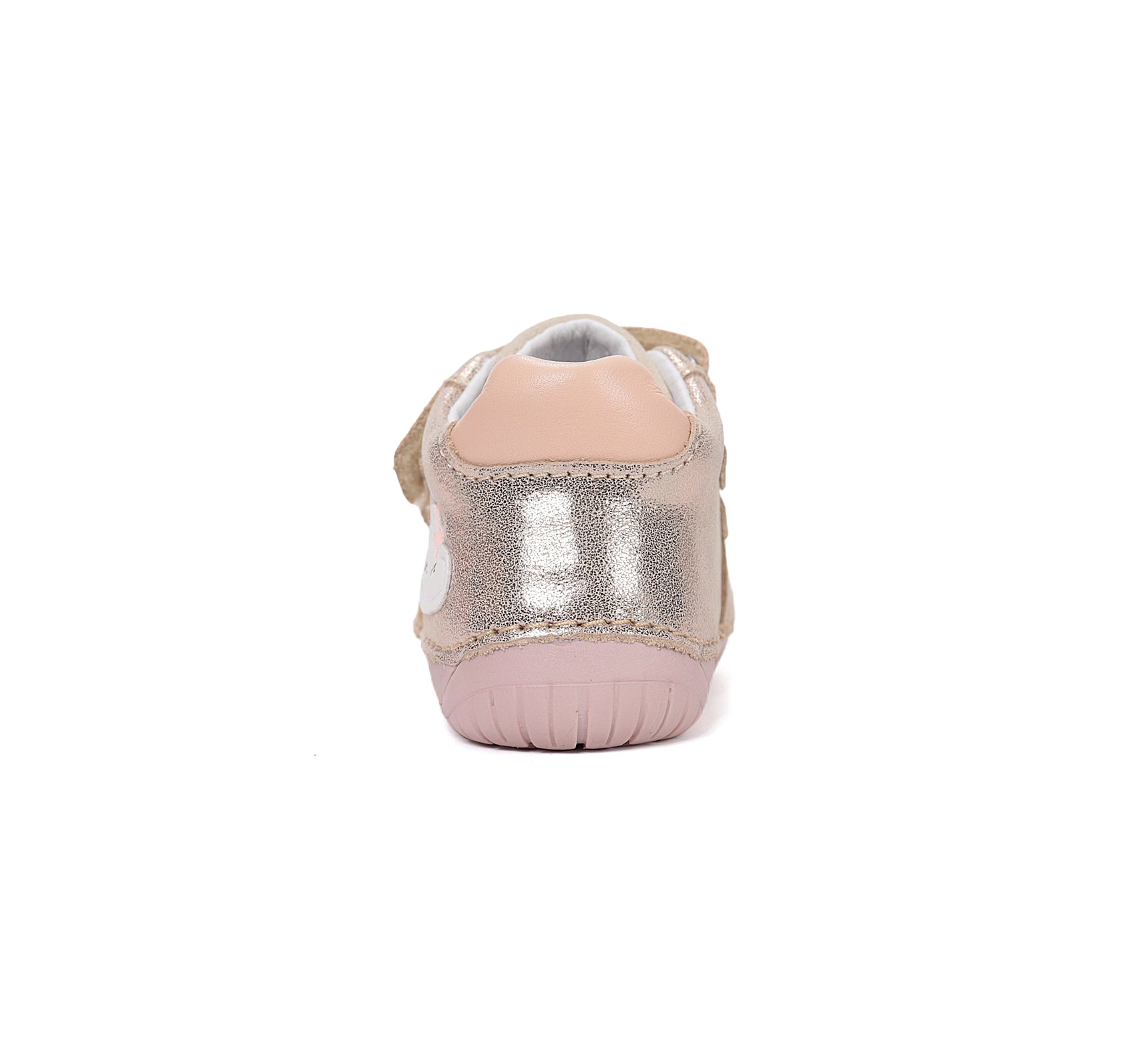 D.D.Step pantofi fete Barefoot 20-25 Gold cu norisor