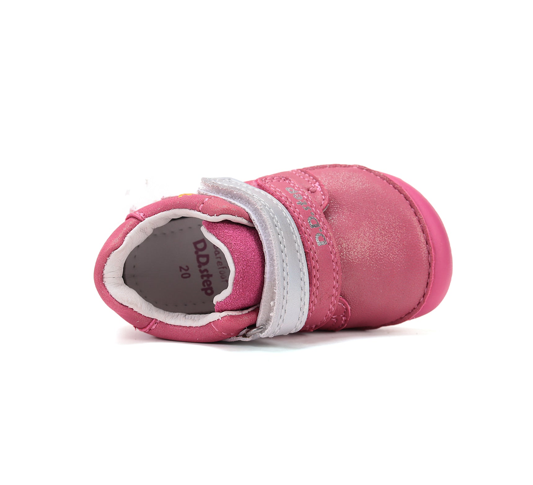 D.D.Step pantofi fete Barefoot 20-25 Hot Pink cu lebada