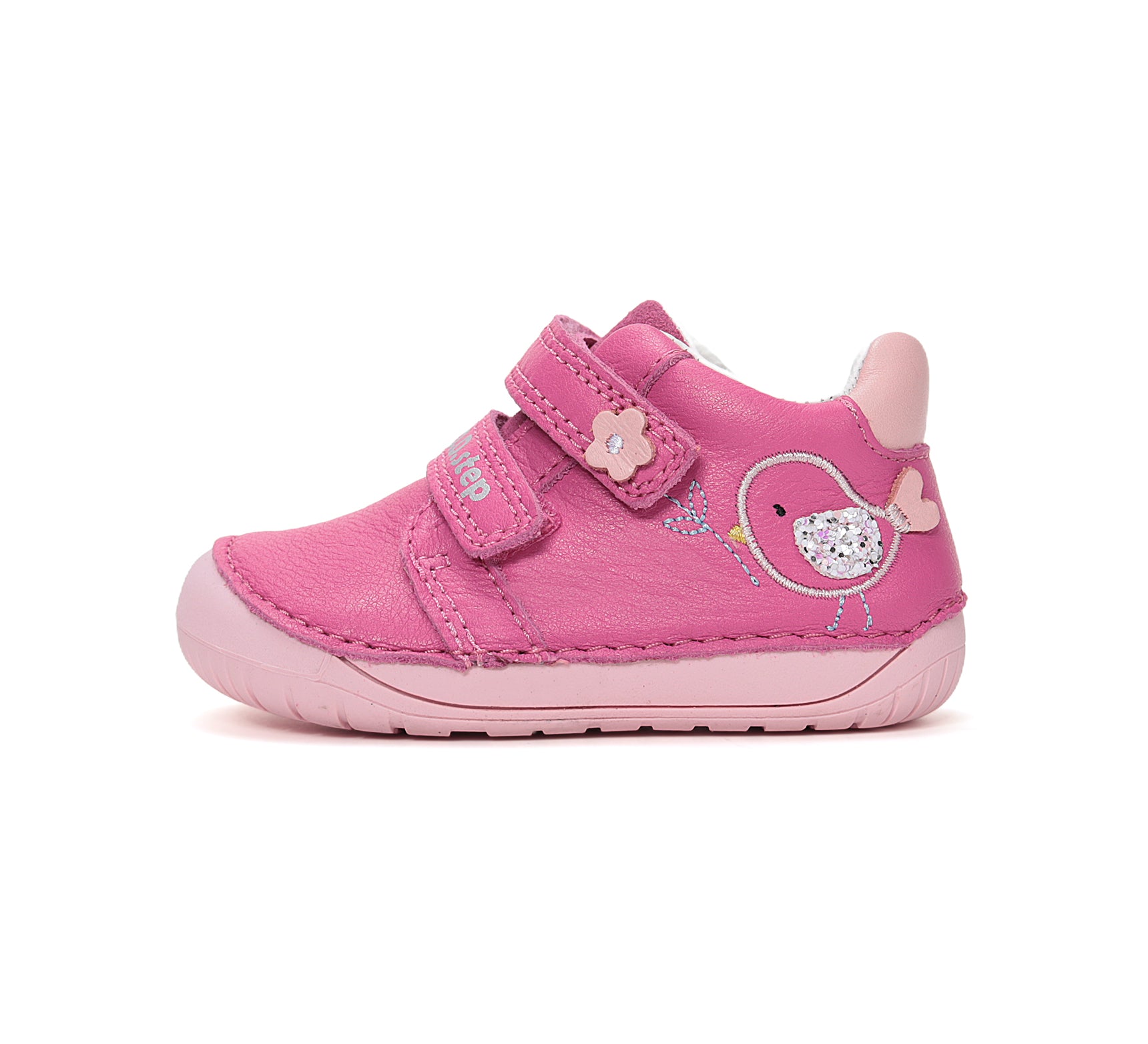 D.D.Step pantofi fete Barefoot 20-25 Hot Pink cu pasare