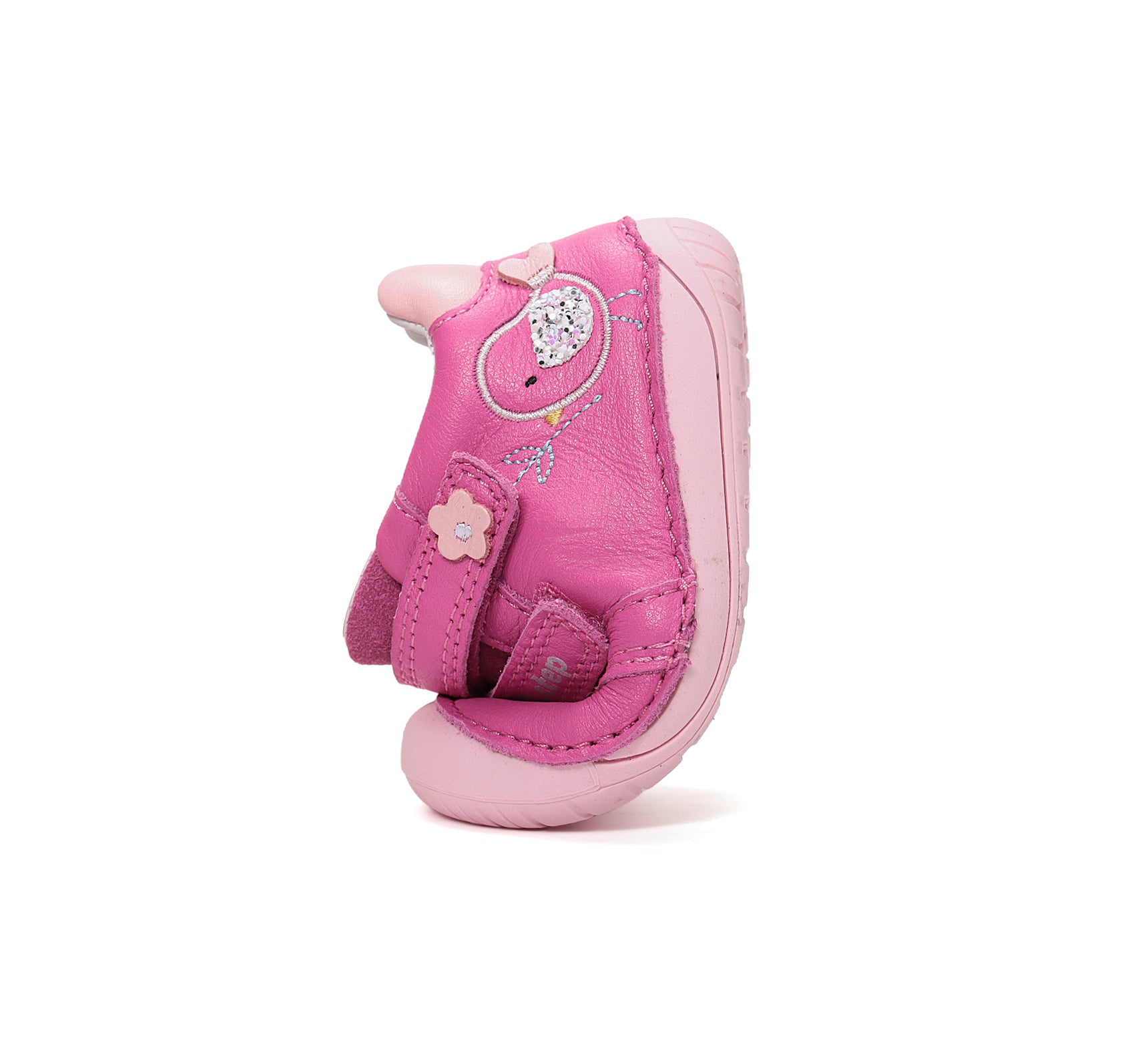 D.D.Step pantofi fete Barefoot 20-25 Hot Pink cu pasare