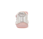 D.D.Step pantofi fete Barefoot 20-25 Pearl cu lalea