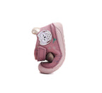D.D.Step pantofi fete Barefoot 20-25 Raspberry cu bufnita