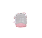 D.D.Step pantofi fete Barefoot 20-25 Silver cu lebada
