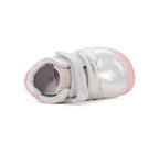 D.D.Step pantofi fete Barefoot 20-25 Silver cu norisor
