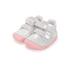 D.D.Step pantofi fete Barefoot 20-25 Silver cu norisor
