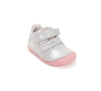 D.D.Step pantofi fete Barefoot 20-25 Silver cu norisor