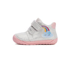 D.D.Step pantofi fete Barefoot 20-25 Silver cu norisor