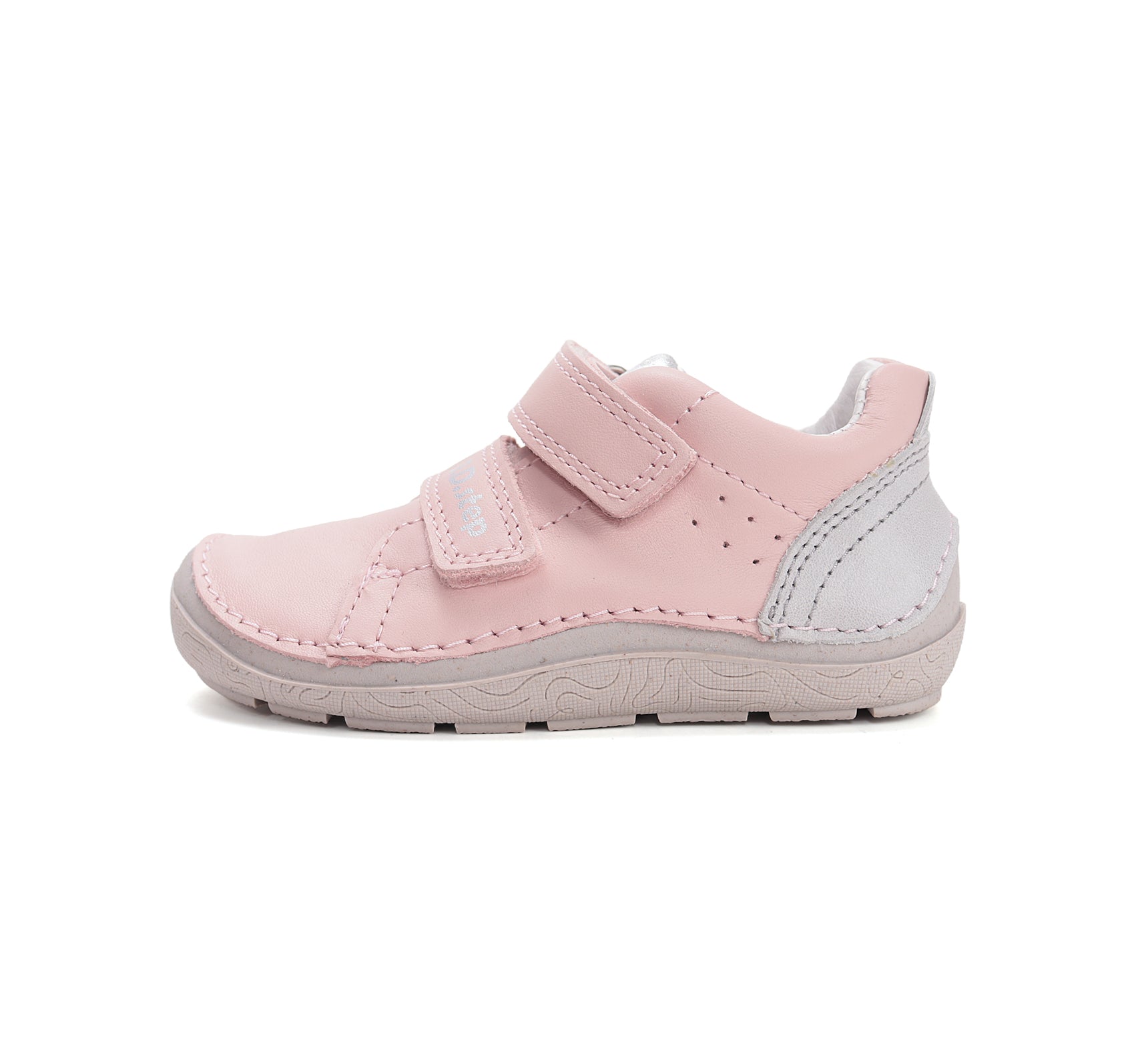 D.D.Step pantofi fete Barefoot 22-27 Baby Pink combinat