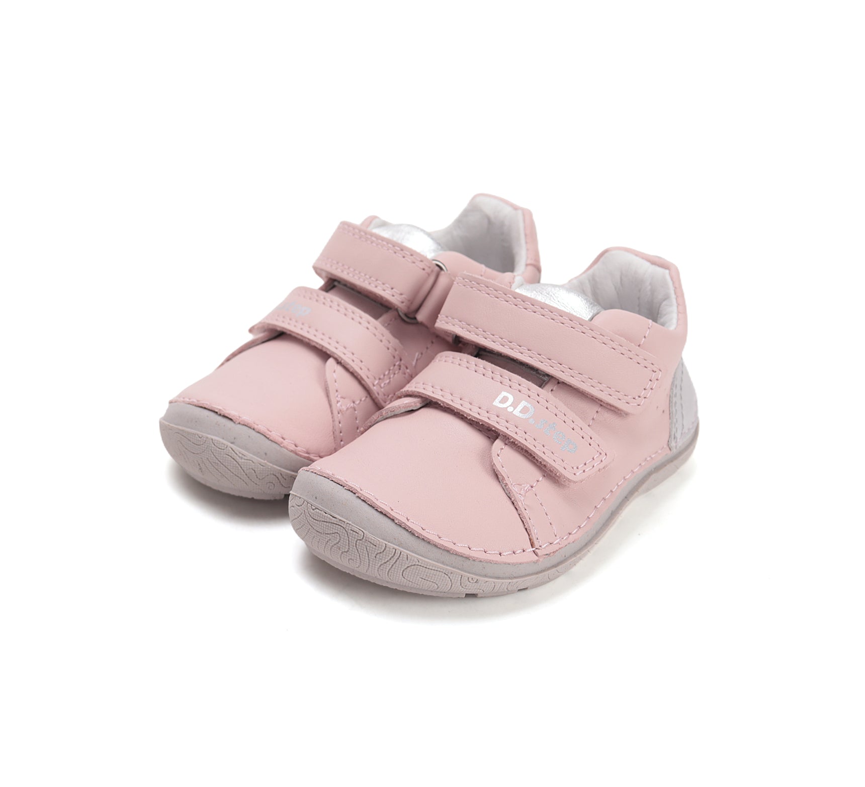 D.D.Step pantofi fete Barefoot 22-27 Baby Pink combinat Imagine principală a produsului