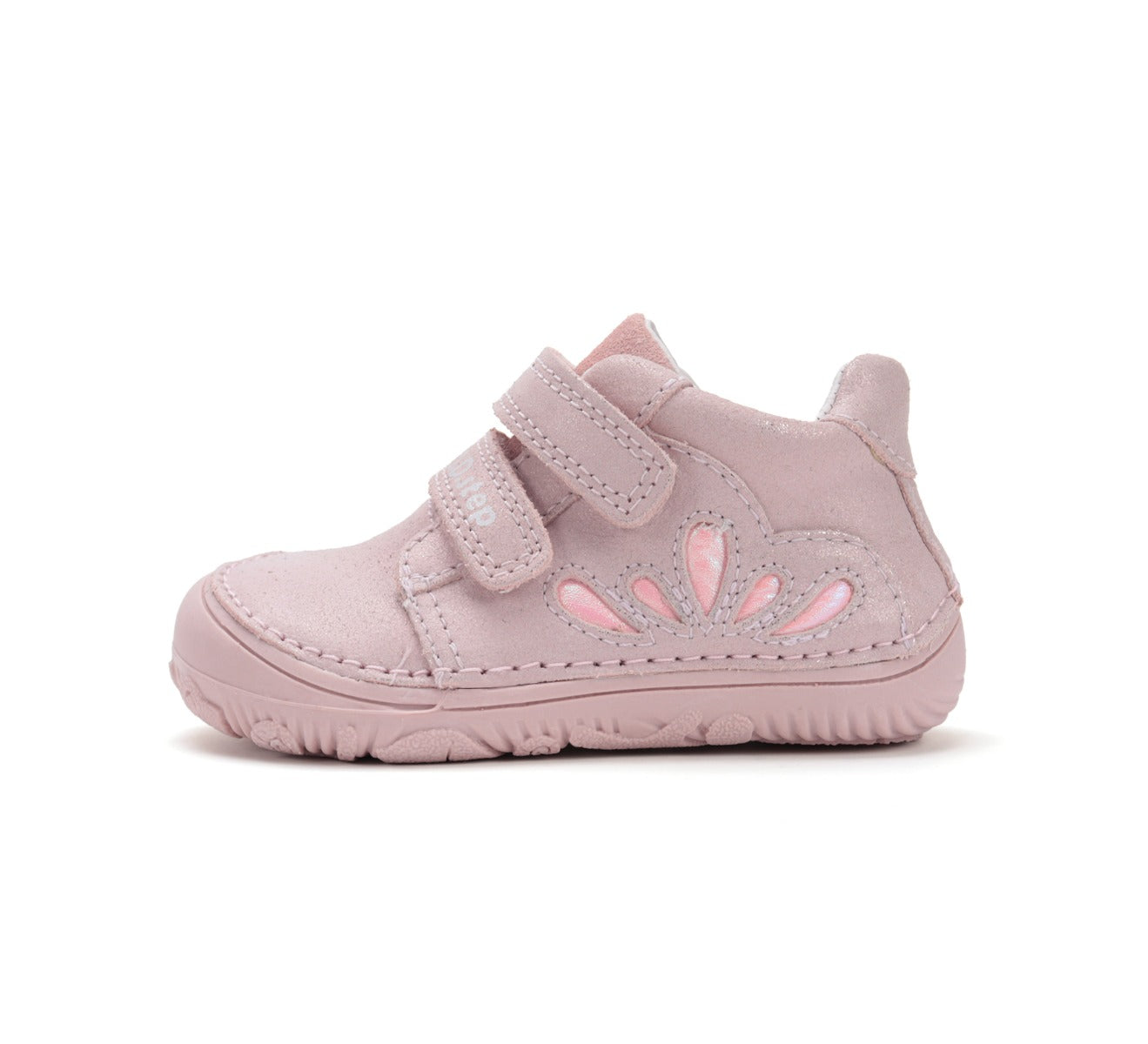 D.D.Step pantofi fete Barefoot 26-31 Baby Pink cu petale