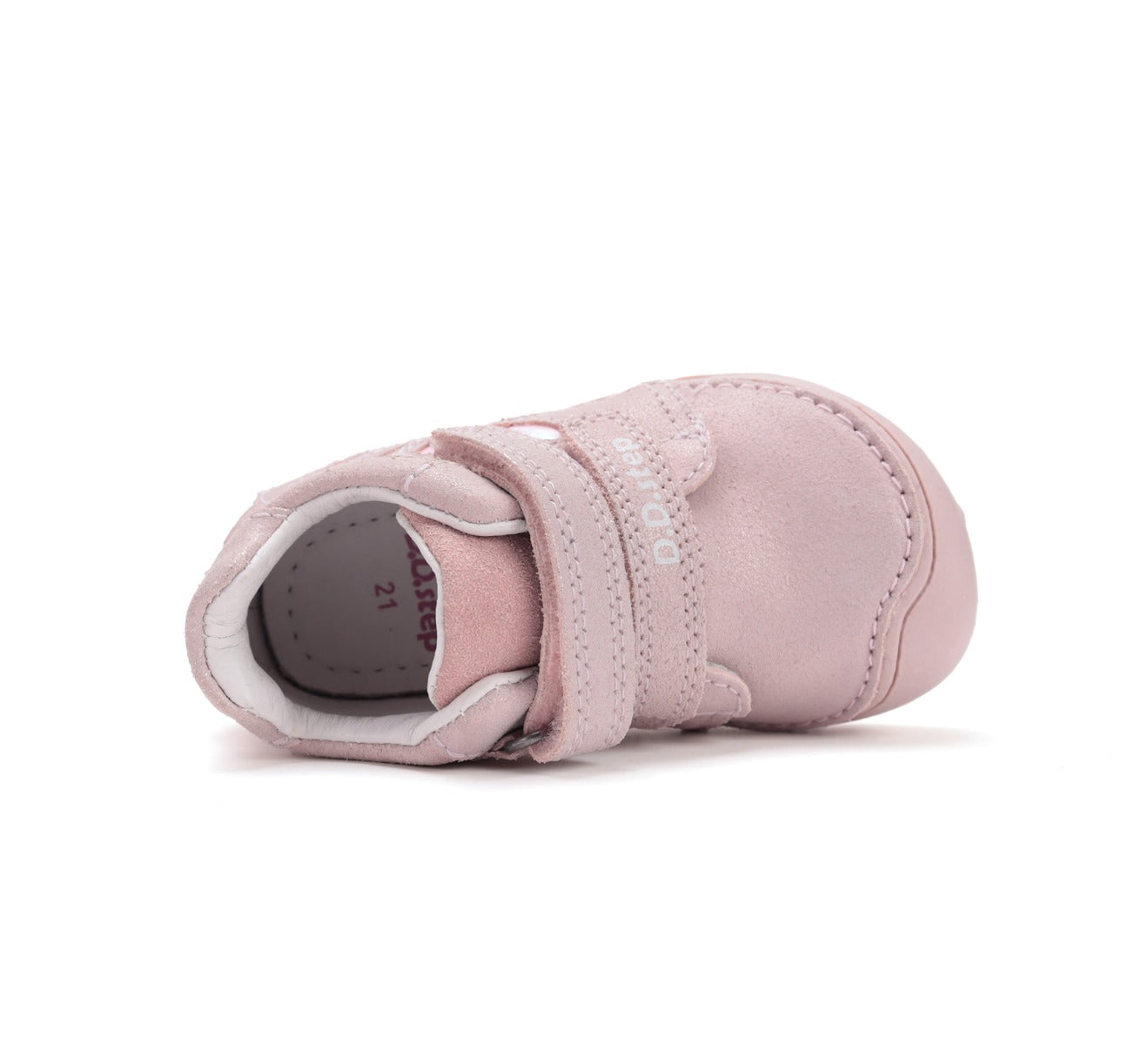 D.D.Step pantofi fete Barefoot 26-31 Baby Pink cu petale